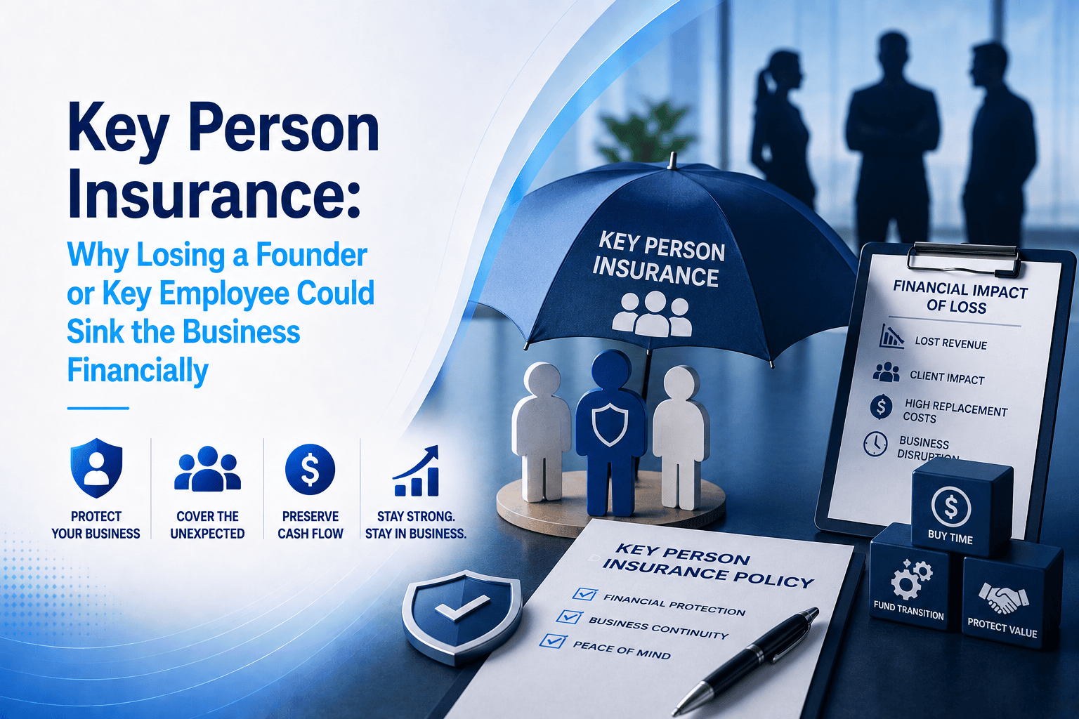 Key Person Insurance: Why Losing a Founder or Key Employee Could Sink the Business Financially